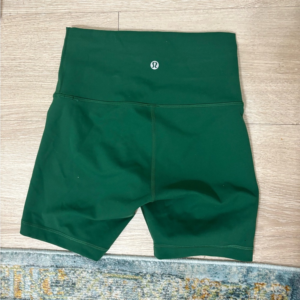 Lululemon Align High-Rise Shorts 6” Everglade Green